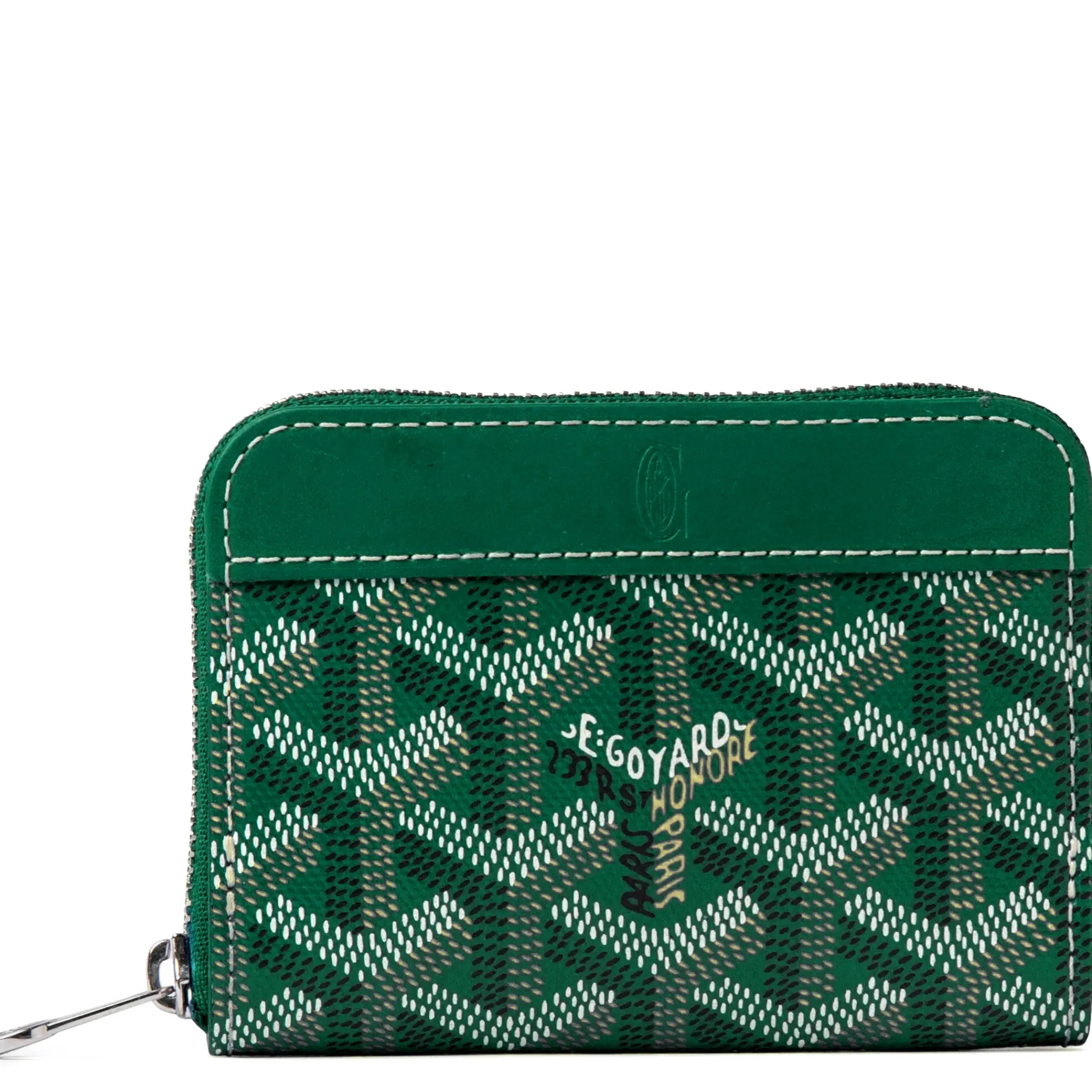 Goyard Matignon Green Mini Wallet< Wallets & Card Holders