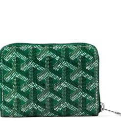 Goyard Matignon Green Mini Wallet< Wallets & Card Holders