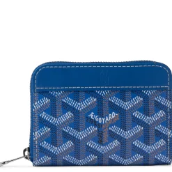 Goyard Matignon Sky Blue Mini Wallet< Wallets & Card Holders