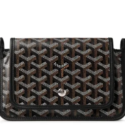 Goyard Plumet Pocket Black Wallet< Cross Body Bags|Bags
