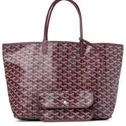 Goyard Saint Louis PM Tote Bag Burgundy< Bags