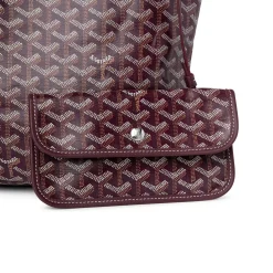 Goyard Saint Louis PM Tote Bag Burgundy< Bags