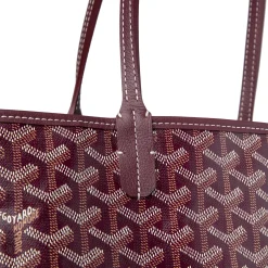 Goyard Saint Louis PM Tote Bag Burgundy< Bags