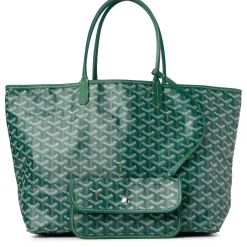 Goyard Saint Louis PM Tote Bag Green< Bags