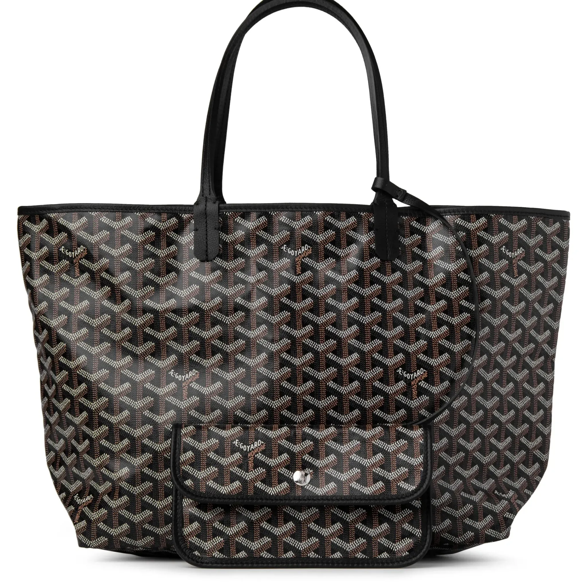 Goyard Saint Louis PM Tote Bag Black< Bags