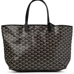 Goyard Saint Louis PM Tote Bag Black< Bags