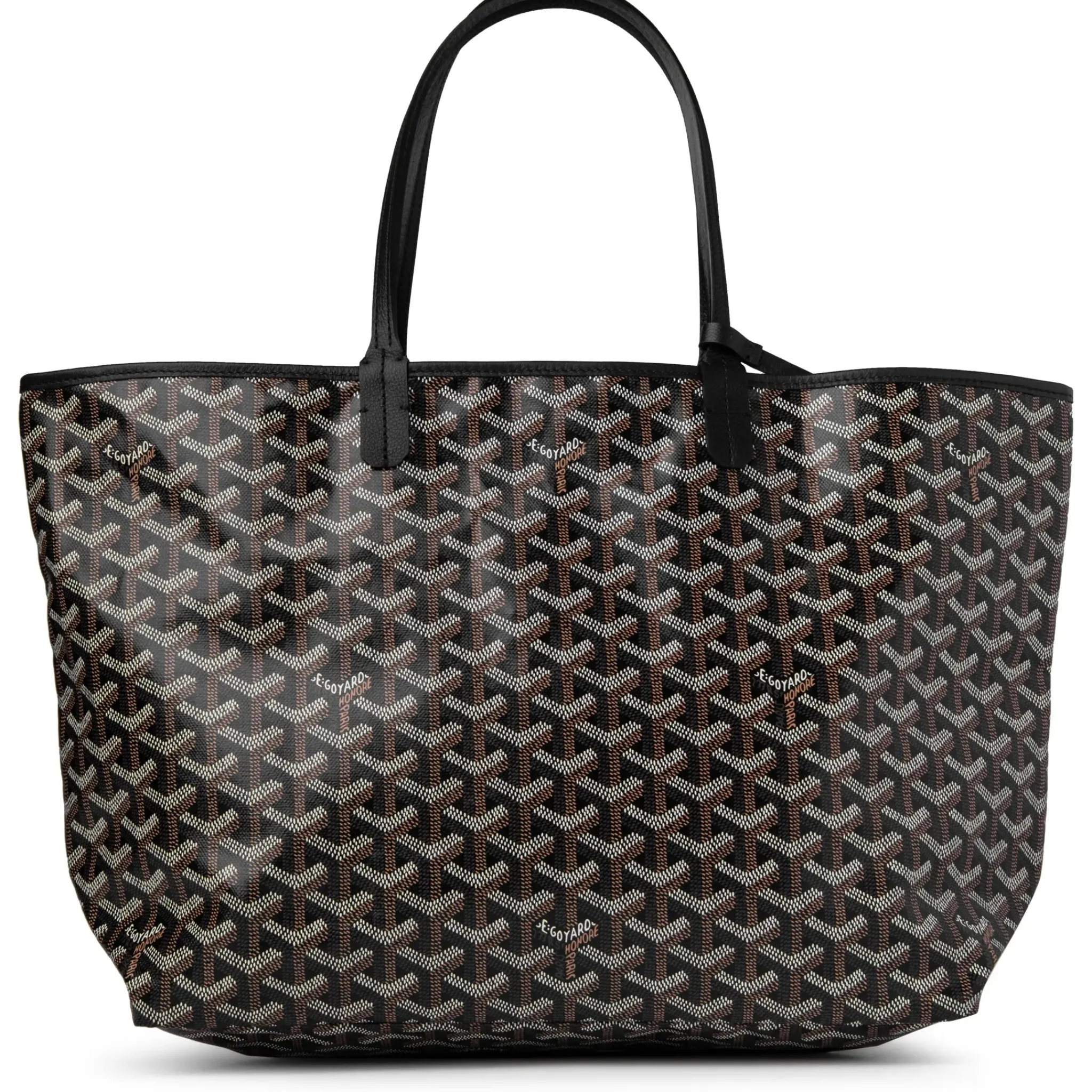 Goyard Saint Louis PM Tote Bag Black< Bags