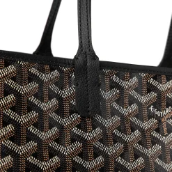 Goyard Saint Louis PM Tote Bag Black< Bags