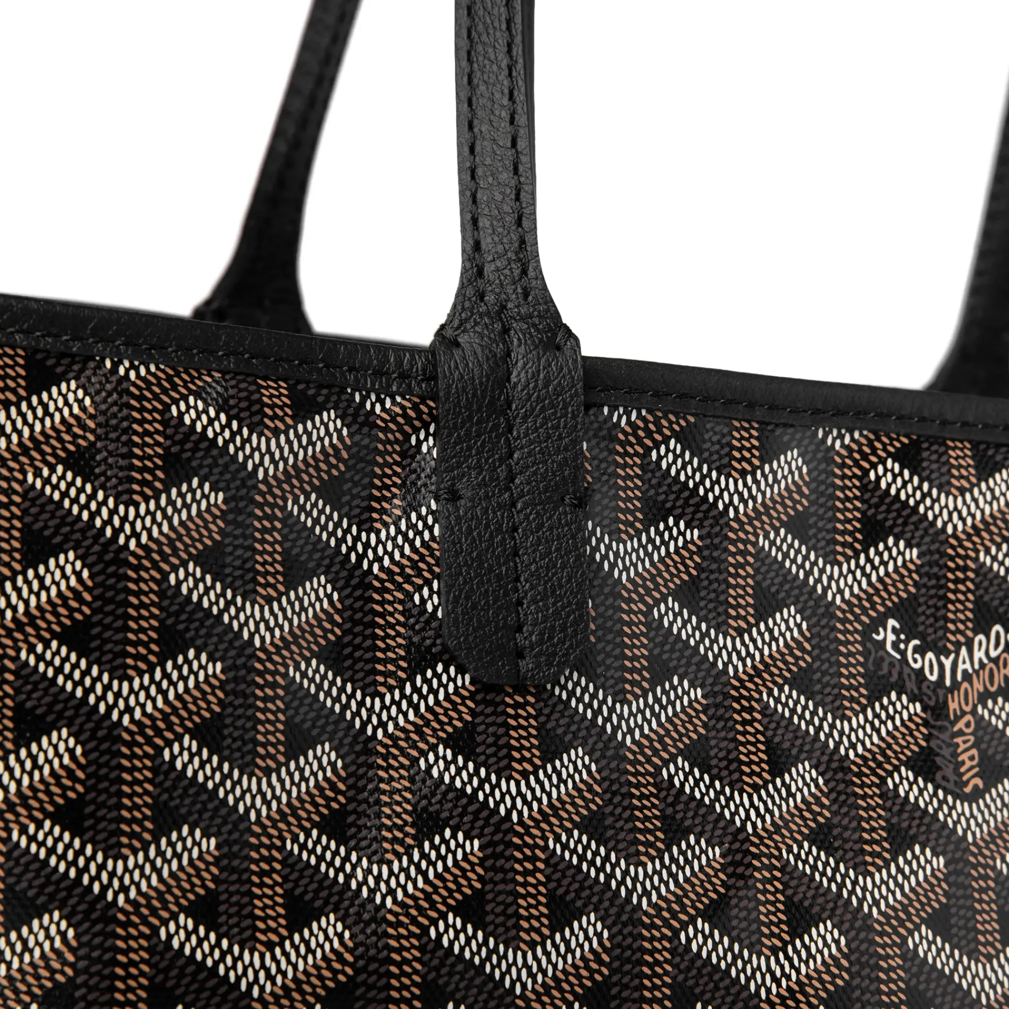Goyard Saint Louis PM Tote Bag Black< Bags