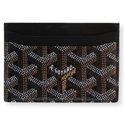 Goyard Saint Sulpice Black Card Holder< Wallets & Card Holders