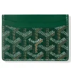 Goyard Saint Sulpice Green Card Holder< Wallets & Card Holders