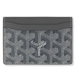 Goyard Saint Sulpice Grey Card Holder< Wallets & Card Holders