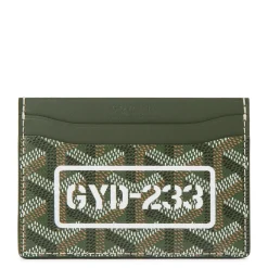 Goyard Saint Sulpice Khaki Card Holder< Wallets & Card Holders
