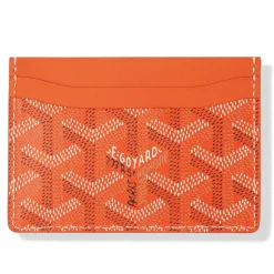 Goyard Saint Sulpice Orange Card Holder< Wallets & Card Holders