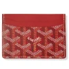 Goyard Saint Sulpice Red Card Holder< Wallets & Card Holders