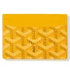 Goyard Saint Sulpice Yellow Card Holder< Wallets & Card Holders