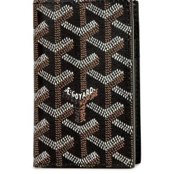 Goyard Saint-Pierre Card Wallet Black< Wallets & Card Holders