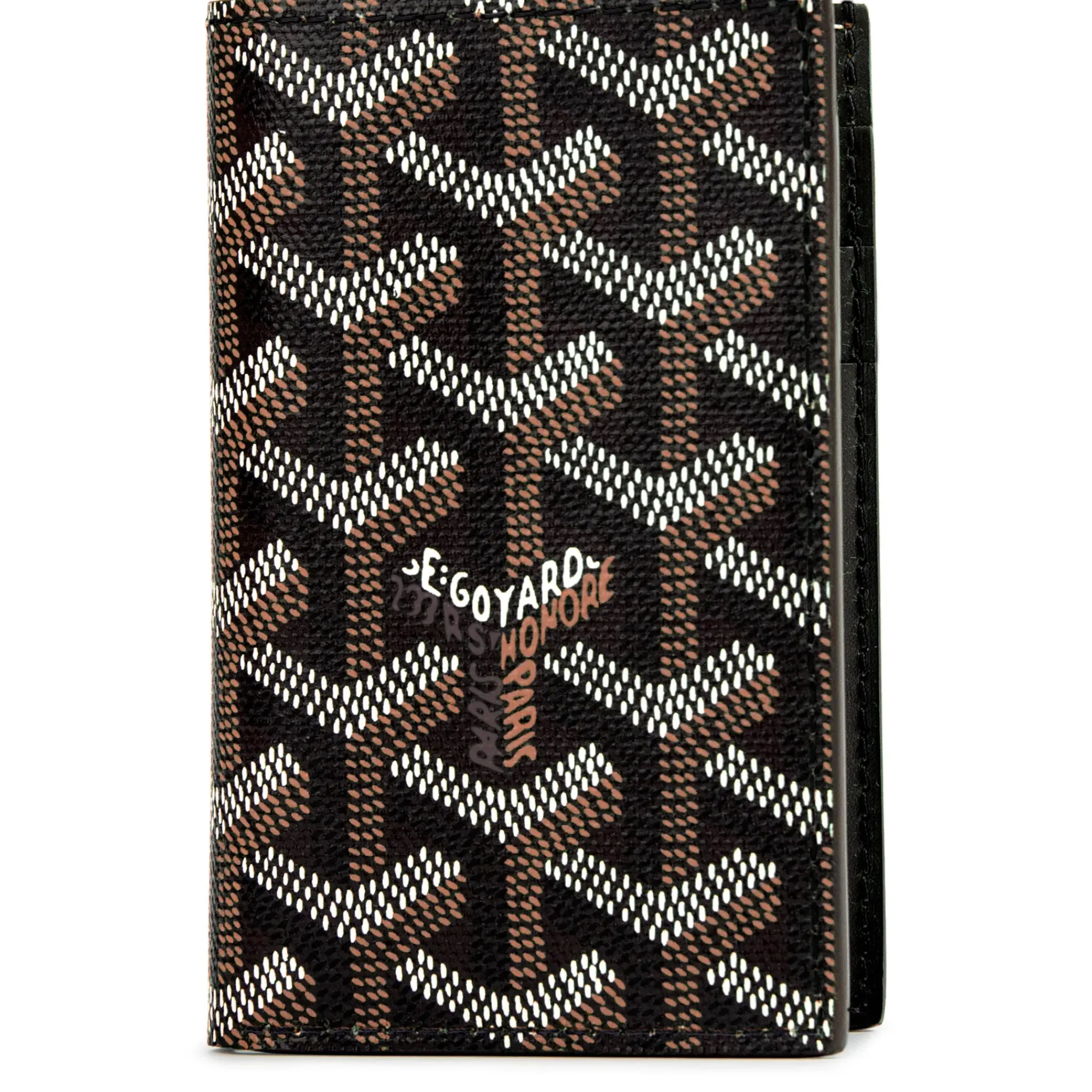 Goyard Saint-Pierre Card Wallet Black< Wallets & Card Holders