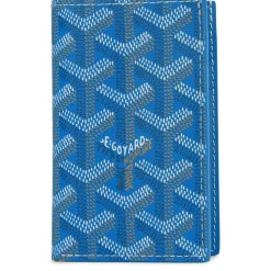 Goyard Saint-Pierre Card Wallet Sky Blue< Wallets & Card Holders