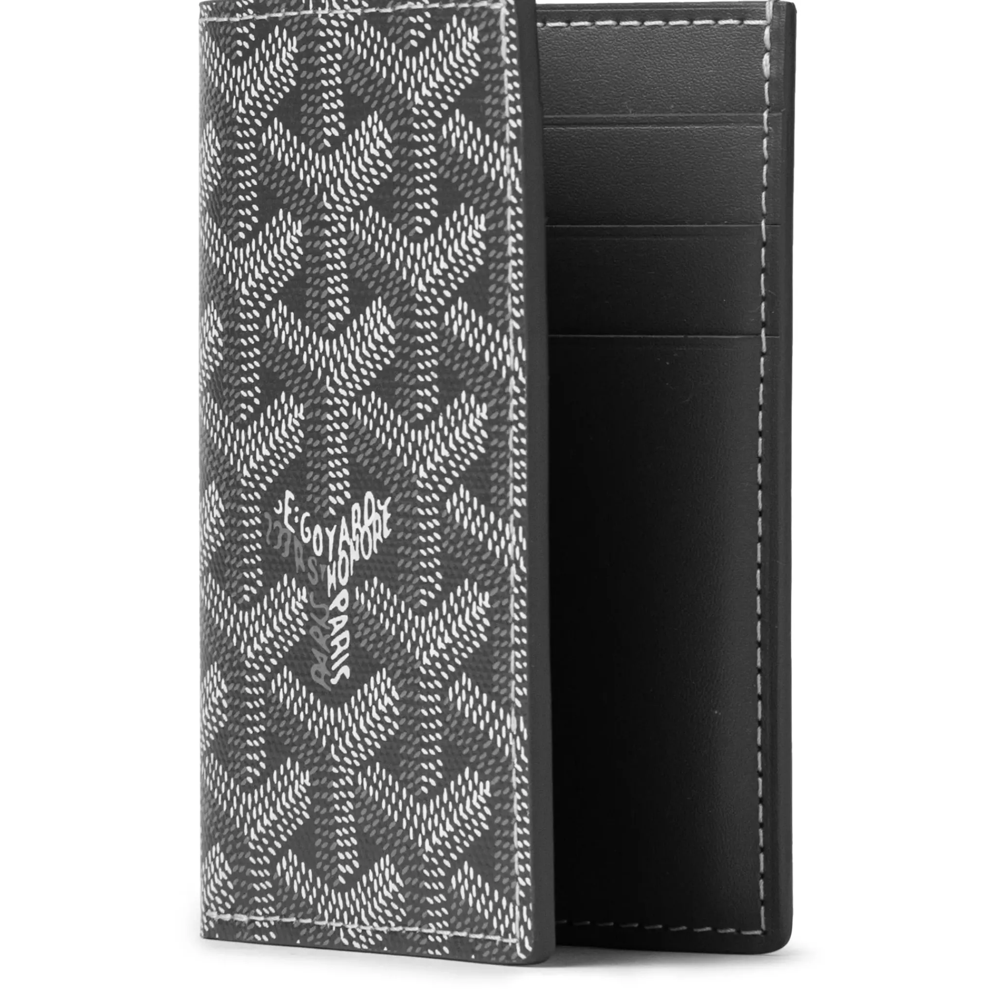 Goyard Saint-Pierre Card Wallet Grey< Wallets & Card Holders