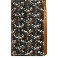 Goyard Saint-Pierre Card Wallet Black Tan< Wallets & Card Holders