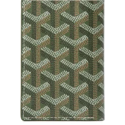 Goyard Saint-Pierre Card Wallet Khaki< Wallets & Card Holders