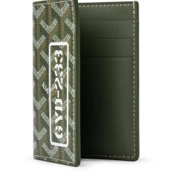 Goyard Saint-Pierre Card Wallet Khaki< Wallets & Card Holders