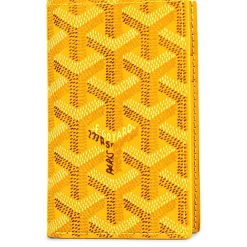 Goyard Saint-Pierre Card Wallet Yellow< Wallets & Card Holders