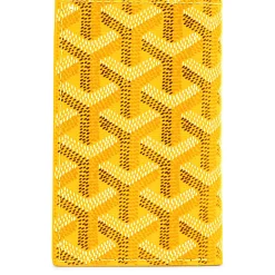 Goyard Saint-Pierre Card Wallet Yellow< Wallets & Card Holders