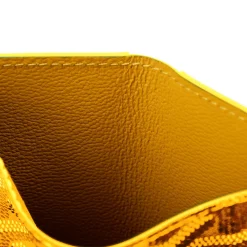 Goyard Saint-Pierre Card Wallet Yellow< Wallets & Card Holders