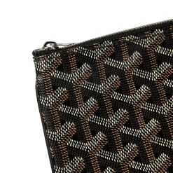 Goyard Senat Pouch MM Black< Bags