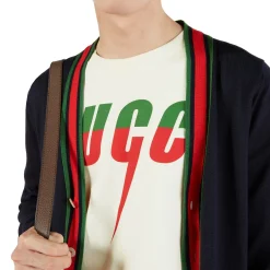Gucci Blade Print White T Shirt< T-shirts