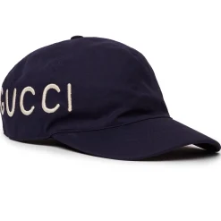 Gucci Loved Navy Cap< Hats & Caps