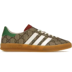Adidas Gucci x Gazelle Beige GG Monogram< Trainers