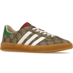 Adidas Gucci x Gazelle Beige GG Monogram< Trainers