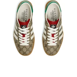 Adidas Gucci x Gazelle Beige GG Monogram< Trainers