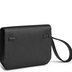 Hermès Paris Hermès Kelly Depeches 25 Togo Black Palladium Hardware< Bags
