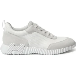 Hermès Paris Bouncing Sneaker Triple White< Designer Trainers|White Trainers