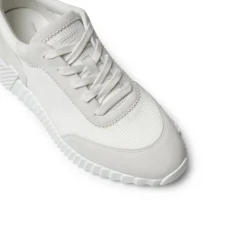 Hermès Paris Bouncing Sneaker Triple White< Designer Trainers|White Trainers
