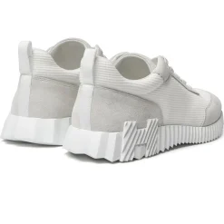 Hermès Paris Bouncing Sneaker Triple White< Designer Trainers|White Trainers
