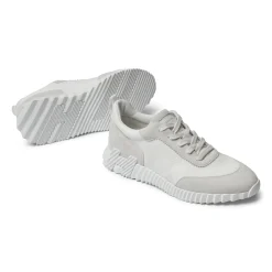 Hermès Paris Bouncing Sneaker Triple White< Designer Trainers|White Trainers