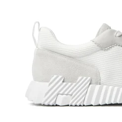 Hermès Paris Bouncing Sneaker Triple White< Designer Trainers|White Trainers