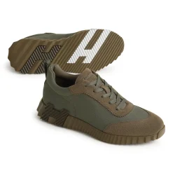 Hermès Paris Bouncing Sneaker Green Toundra< Designer Trainers