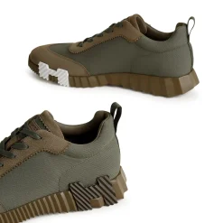 Hermès Paris Bouncing Sneaker Green Toundra< Designer Trainers