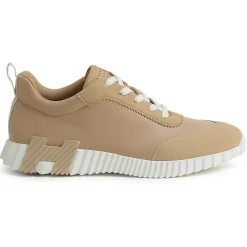 Hermès Paris Bouncing Sneaker Beige Lin< Designer Trainers