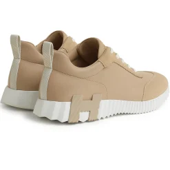 Hermès Paris Bouncing Sneaker Beige Lin< Designer Trainers