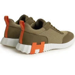 Hermès Paris Bouncing Sneaker Green< Designer Trainers