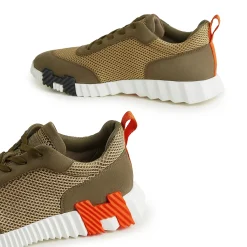 Hermès Paris Bouncing Sneaker Green< Designer Trainers
