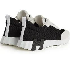 Hermès Paris Bouncing Sneaker White Black< Black Trainers|Designer Trainers