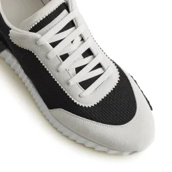 Hermès Paris Bouncing Sneaker White Black< Black Trainers|Designer Trainers